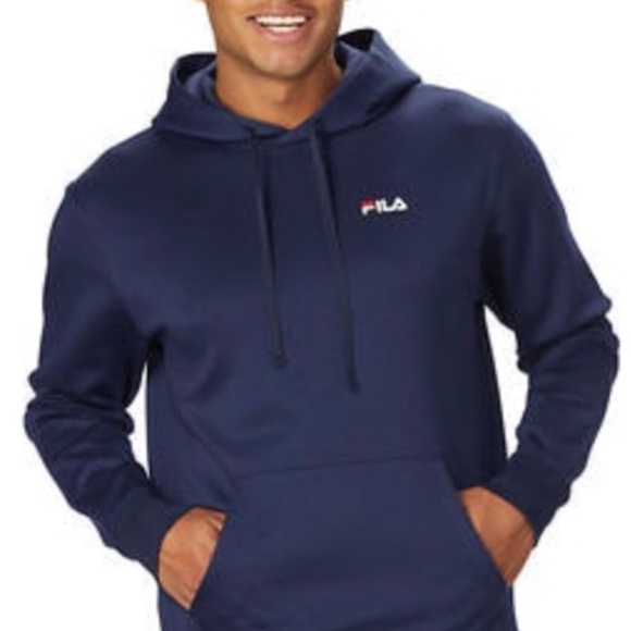 🔥🔥FILA  Hooded Sweatsuit Men’s Navy Blue XL - Picture 1 of 7
